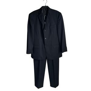Perry Ellis Black Suit Jacket and Pants